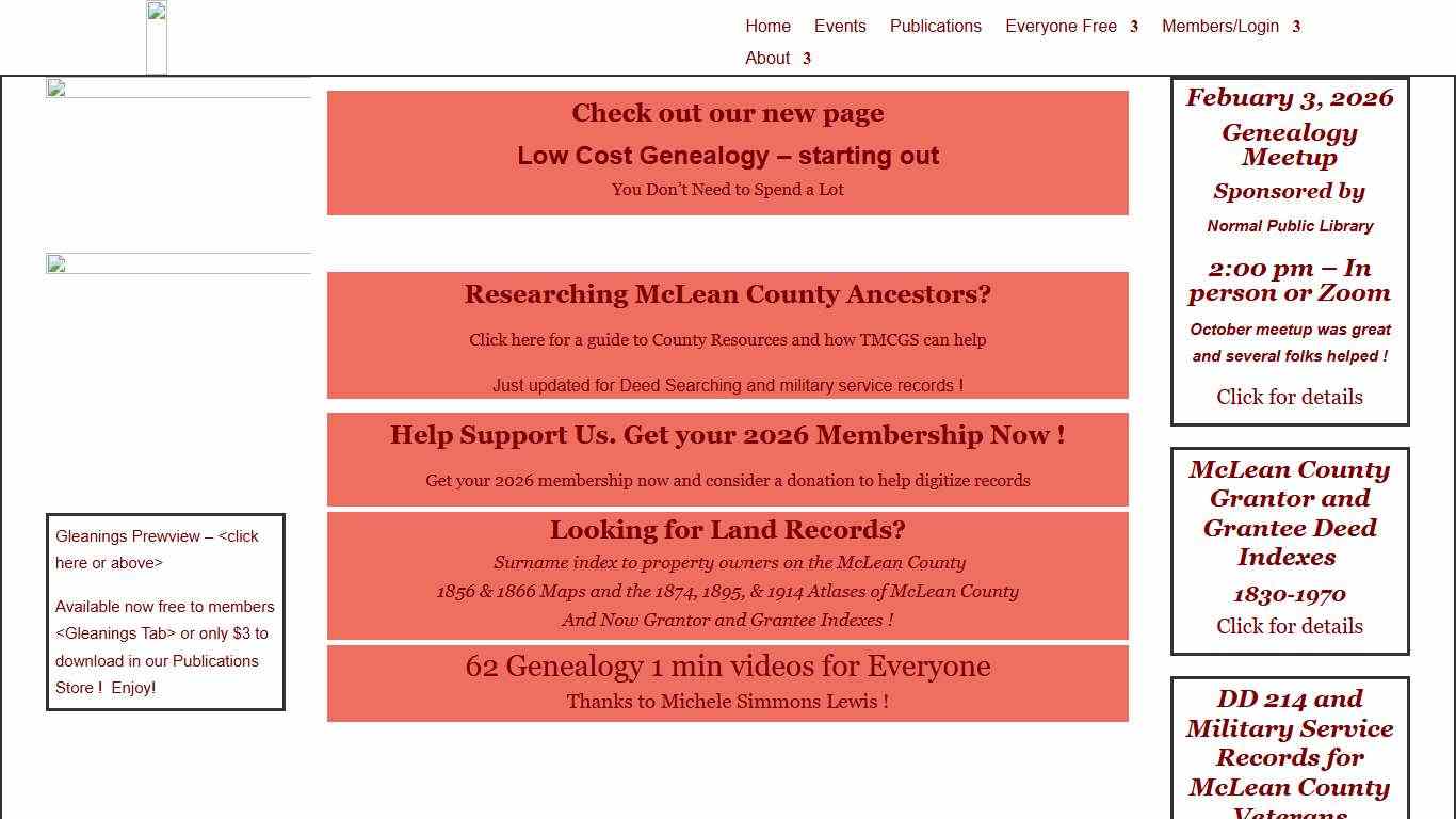 McLean County Genealogy Records, Newspapers, & History - Free